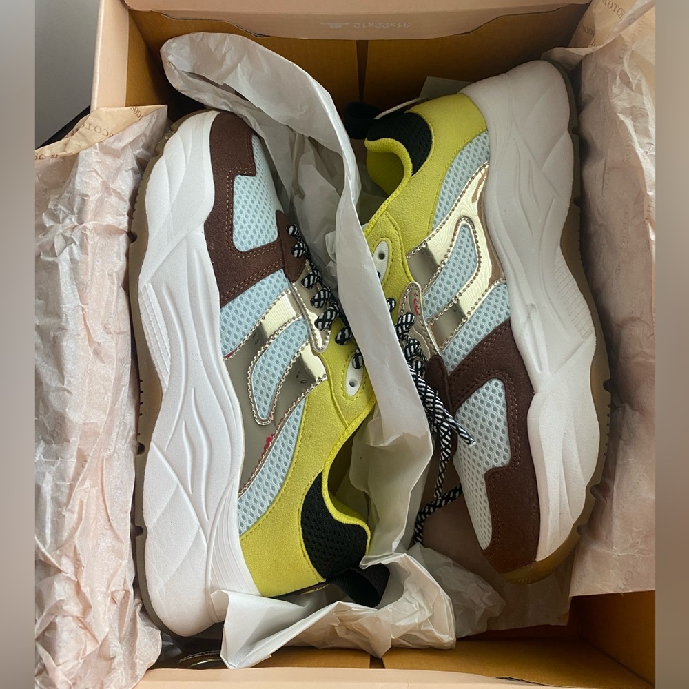 Scotch & Soda "Celest" Chunky Sneakers — Women's US 4.5 / EU 36 | NEW IN BOX